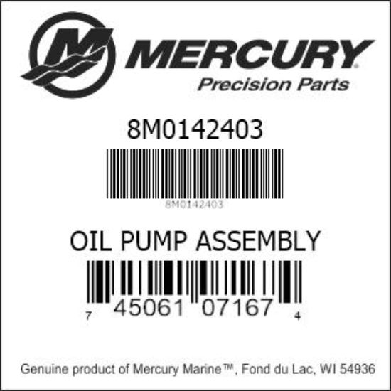 8M0142403 Oil Pump Assembly