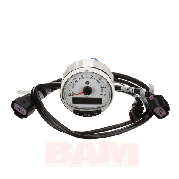 8M0135634 Tachometer Kit, 7000 rpm, White