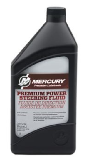8M0173227 Mercury Premium Power Steering Fluid, 1 Quart