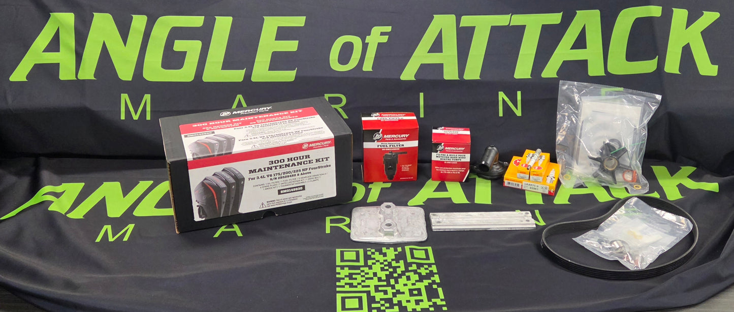Mercury Maintenance Kit 300 Hour - V6 (3.4L) - Part # 8M0149930