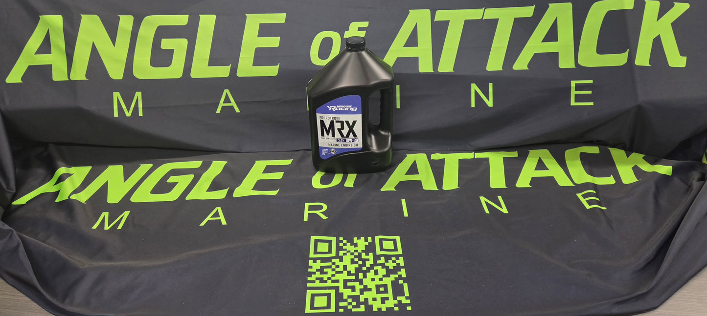 Mercury MRX SAE 10W-30 Full Synthetic Marine Engine Oil - 1 gal # 8M0169265