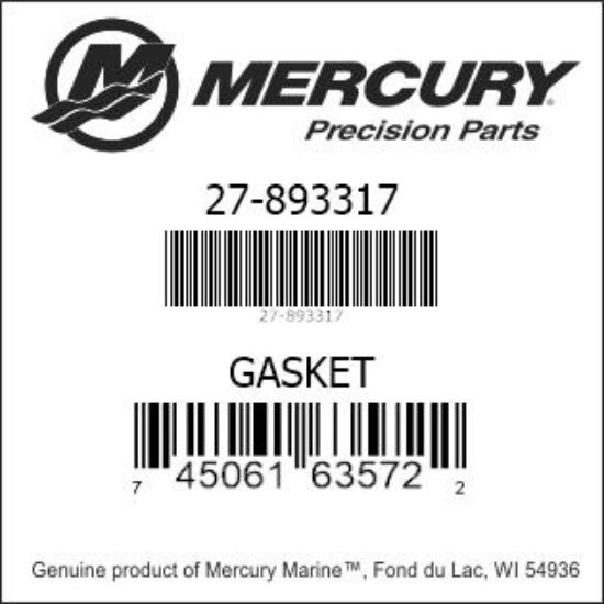893317 GASKET