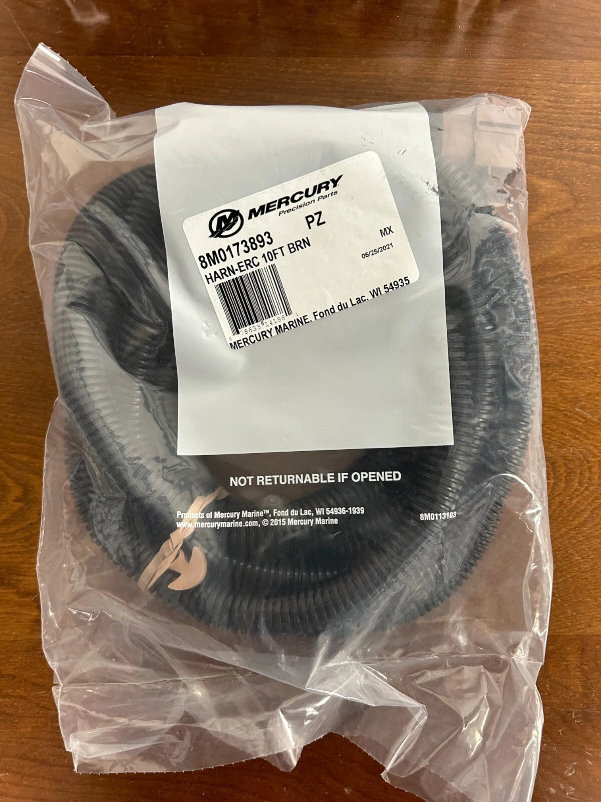 8M0173893 Harness-ERC 10 Ft Brown