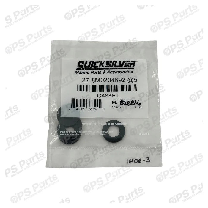 828816 / 8M0204692 Quicksilver Drain Plug Gasket for Select Mercury 9.9-11.5 FourStroke Outboards