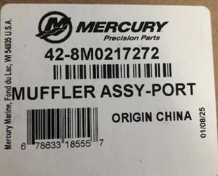 8M0217272 MUFFLER ASSY-PORT