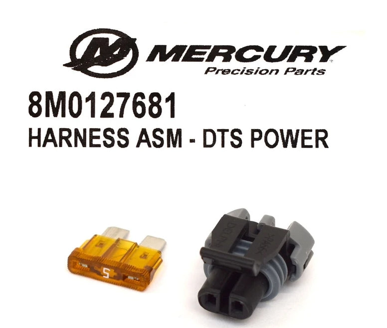 8M0127681 DTS Clean Power Harness, Helm, 10 Ft.