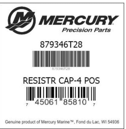 879346T28 RESISTR CAP-4 POS