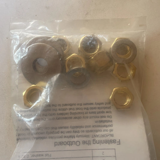 11-8M0109756 Double Nut Kit, Transom Bolt