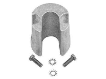 806190Q1 Aluminum Anode, Trim Cylinder Arm/Rod, Vazer/Bravo/Blackhawk Drives