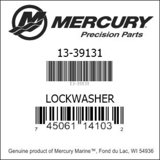 13-39131 Washer, Lock 7/16 Ext. Tooth,&nbsp;