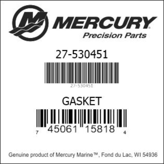 530451 Thermostat Housing Gasket