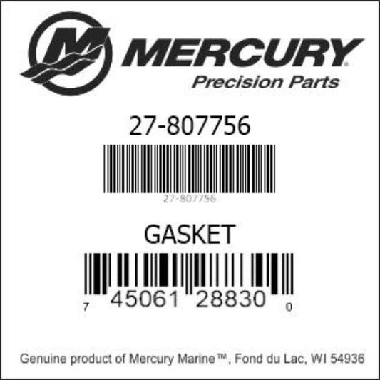807756 GASKET