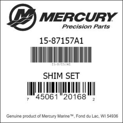 15-87157A1 Shim Kit