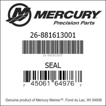 881613001 Seal