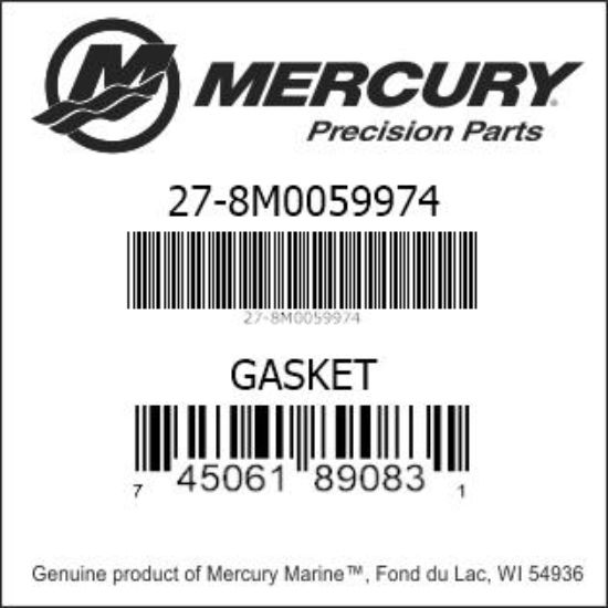 8M0059974 Tailpipe Gasket