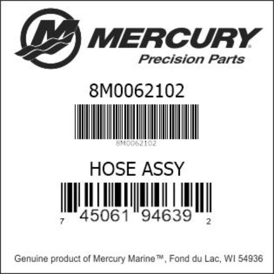 38-8M0062102 Hose Assembly, Water Pickup