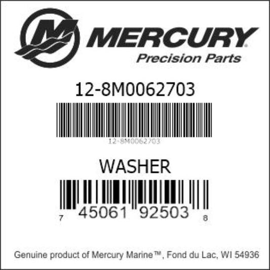 12-8M0062703 Washer, 1.2 X .64, Special
