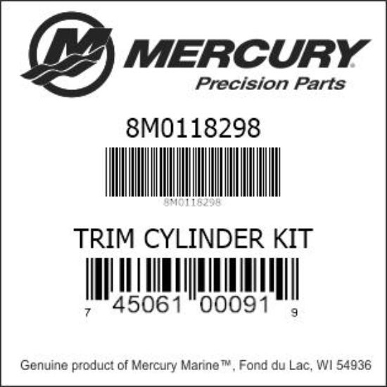 8M0118298 Trim Cylinder Kit