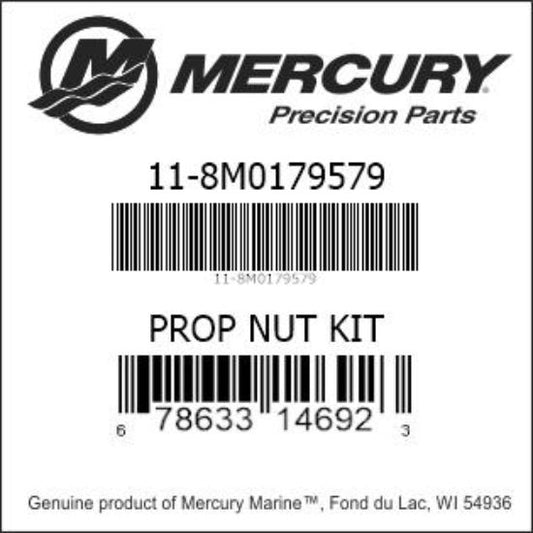 11-8M0179579 Double Nut Kit, Transom Bolt