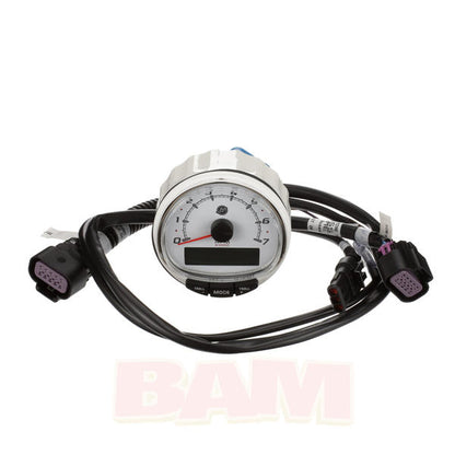 8M0135634 Tachometer Kit, 7000 rpm, White
