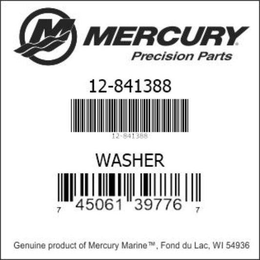 12-841388 Washer, .41 X .81 X .05, Stainless Steel