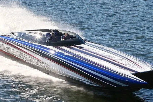 2018 Mystic Powerboats C4400 High-Performance Catamaran