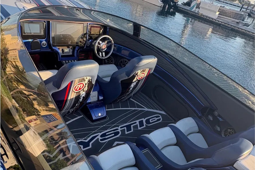 2018 Mystic Powerboats C4400 High-Performance Catamaran