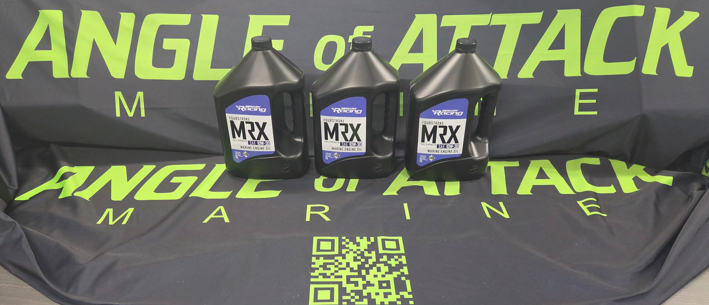 Mercury MRX SAE 10W-30 Full Synthetic Marine Engine Oil - 3 Case # 8M0169265