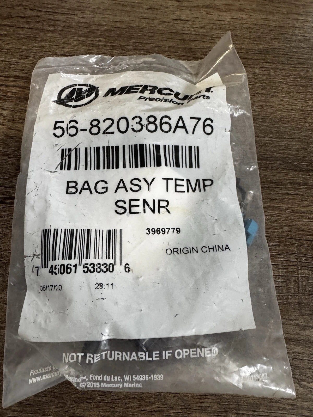 820386A76 Temperature Sensor Assembly