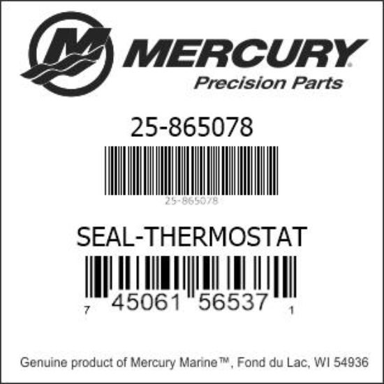 865078 Seal, Thermostat