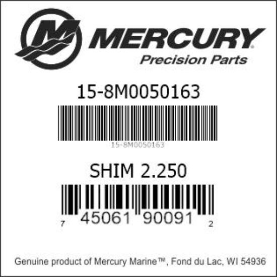 15-8M0050163 Shim, Valve, 2.247