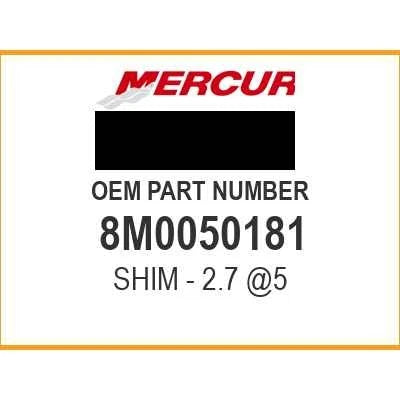 15-8M0050181 Shim, Valve, 2.697