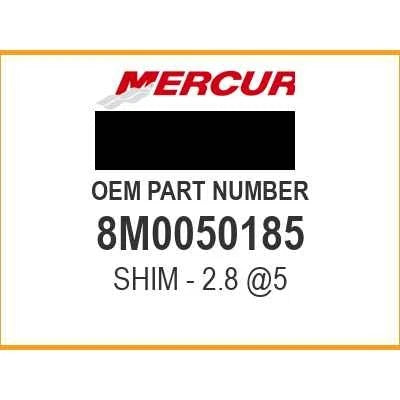 15-8M0050185 Shim, Valve, 2.8