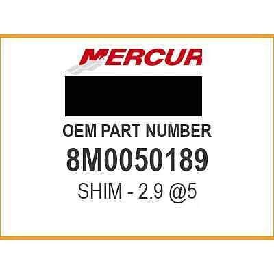 15-8M0050189 Shim, 2.9