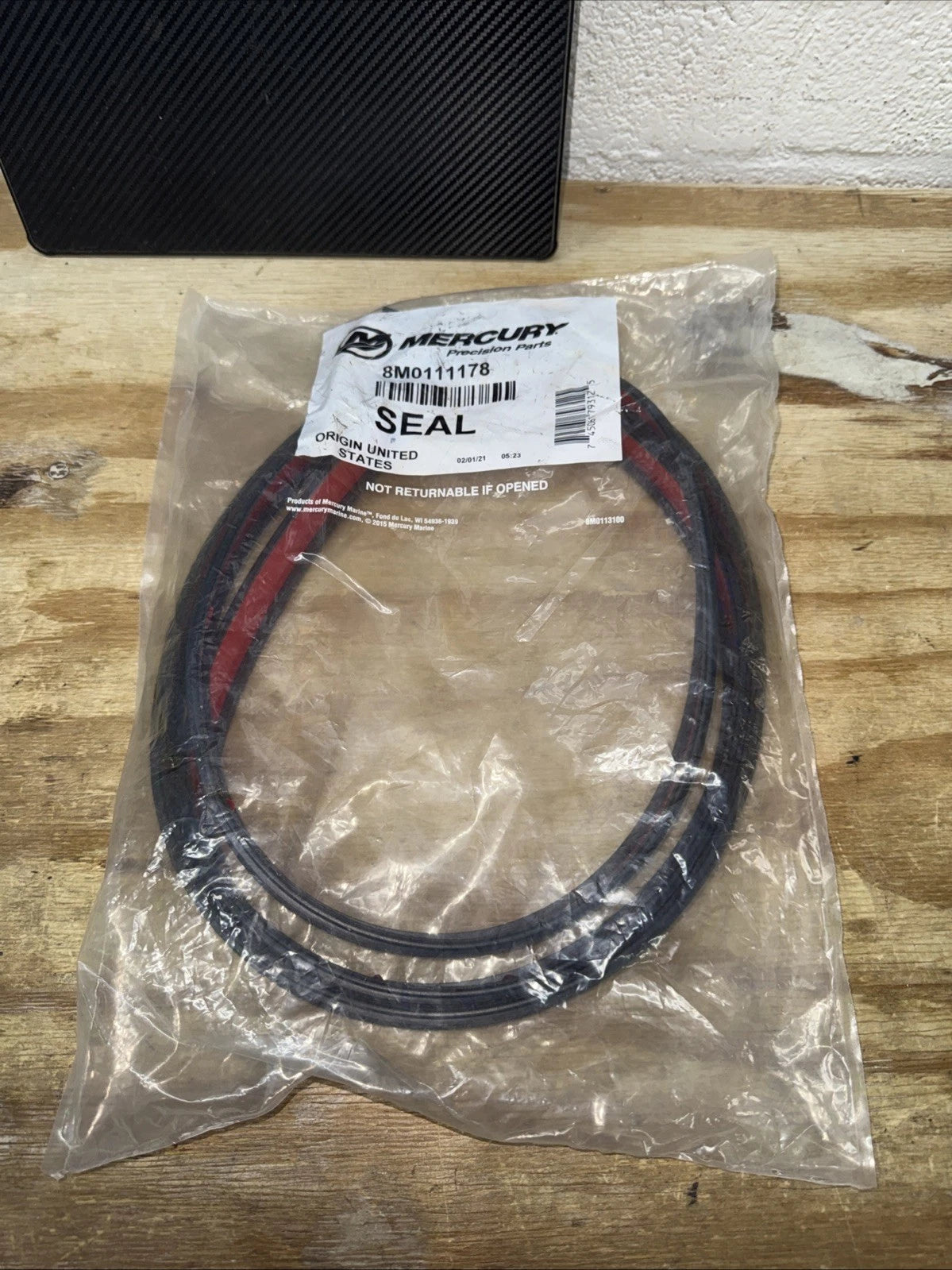 8M0111178 Cowl Seal for Mercury 135-400hp L4 and L6 Verado Outboard Engines