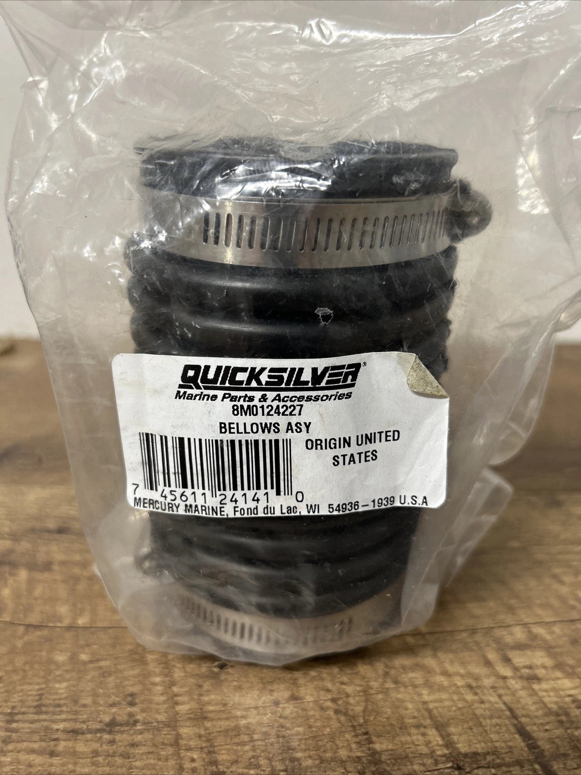 8M0124227 Service Kit, Exhaust Bellows Assembly, Alpha/Bravo