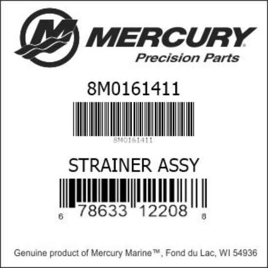 8M0161411 STRAINER ASSY