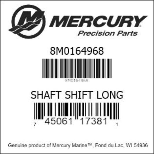 8M0142858 /  8M0164968 Shift Shaft, Long
