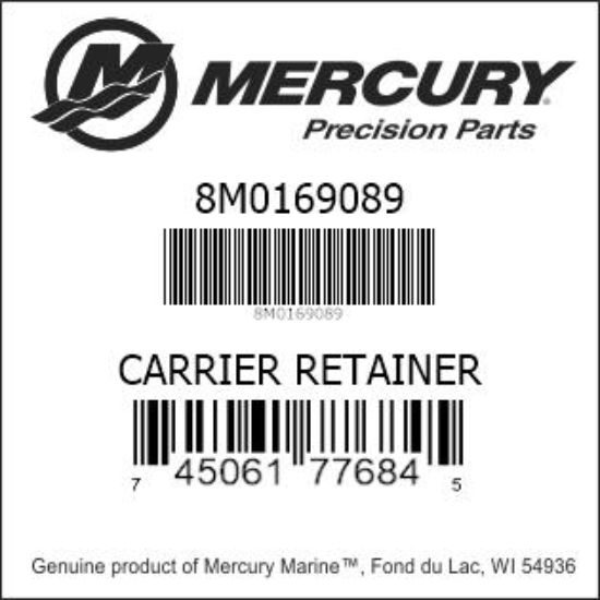 8M0169089 Retainer, Bearing Carrier