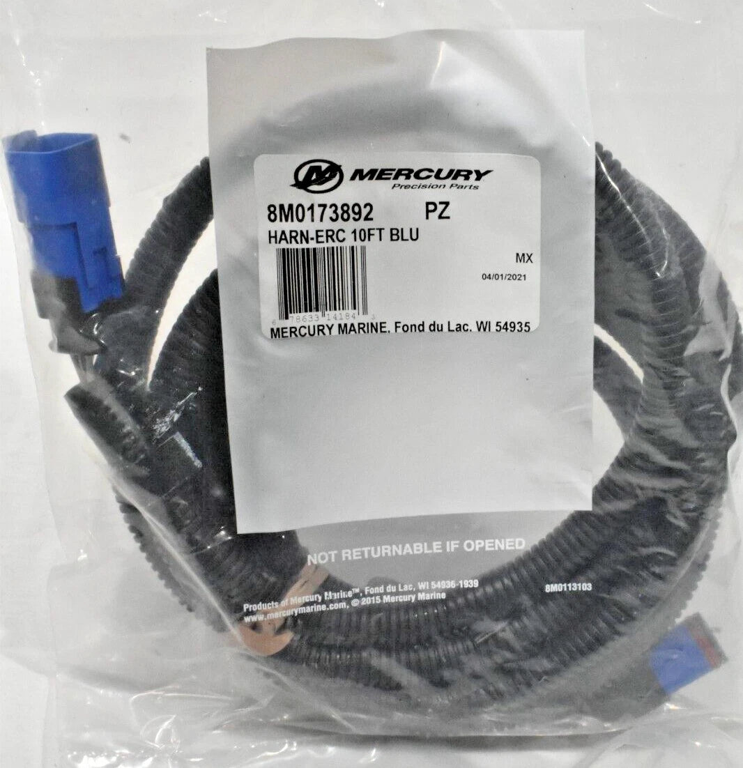 8M0173892 Harness-ERC 10 Ft Blue