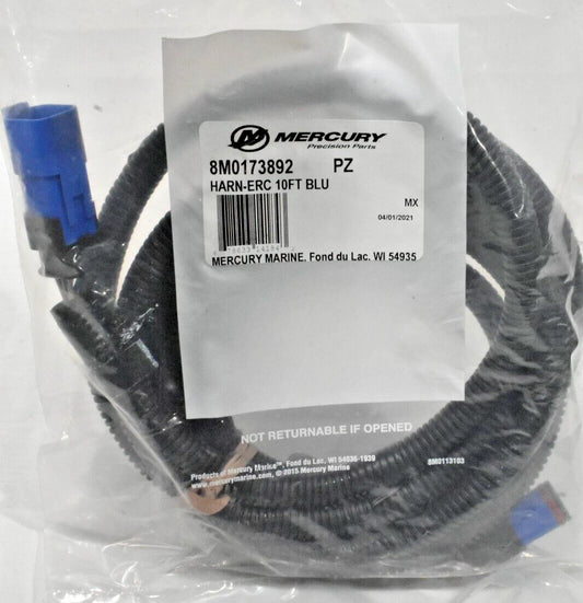 8M0173892 Harness-ERC 10 Ft Blue