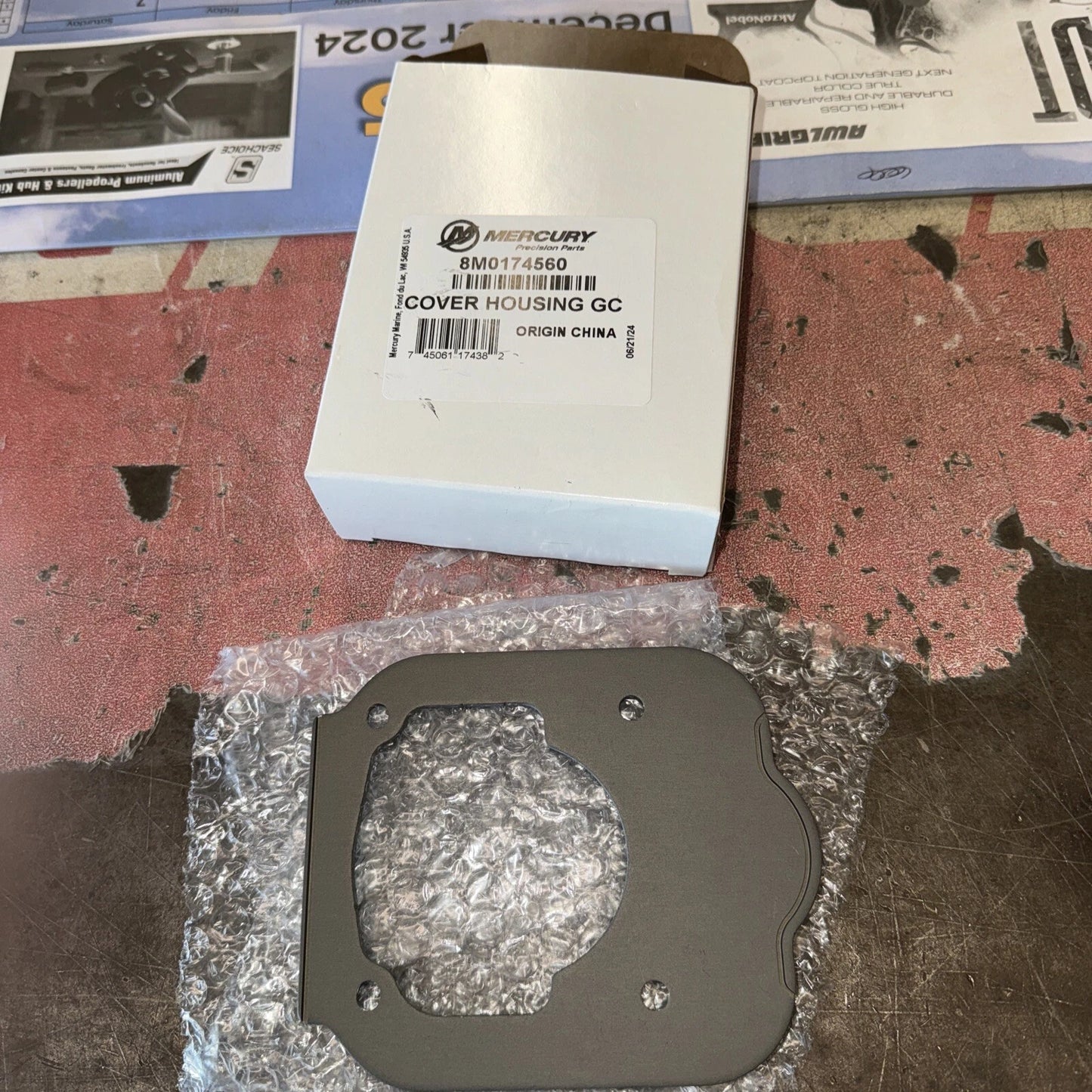 8M0174560 Cover Housing Gear Case