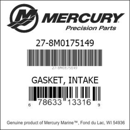 8M0175149 Gasket, Intake