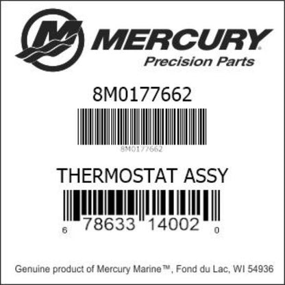 8M0177662Thermostat Assembly