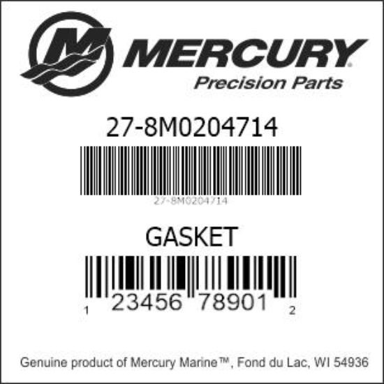 62386001 / 8M0204714 Thermostat Gasket