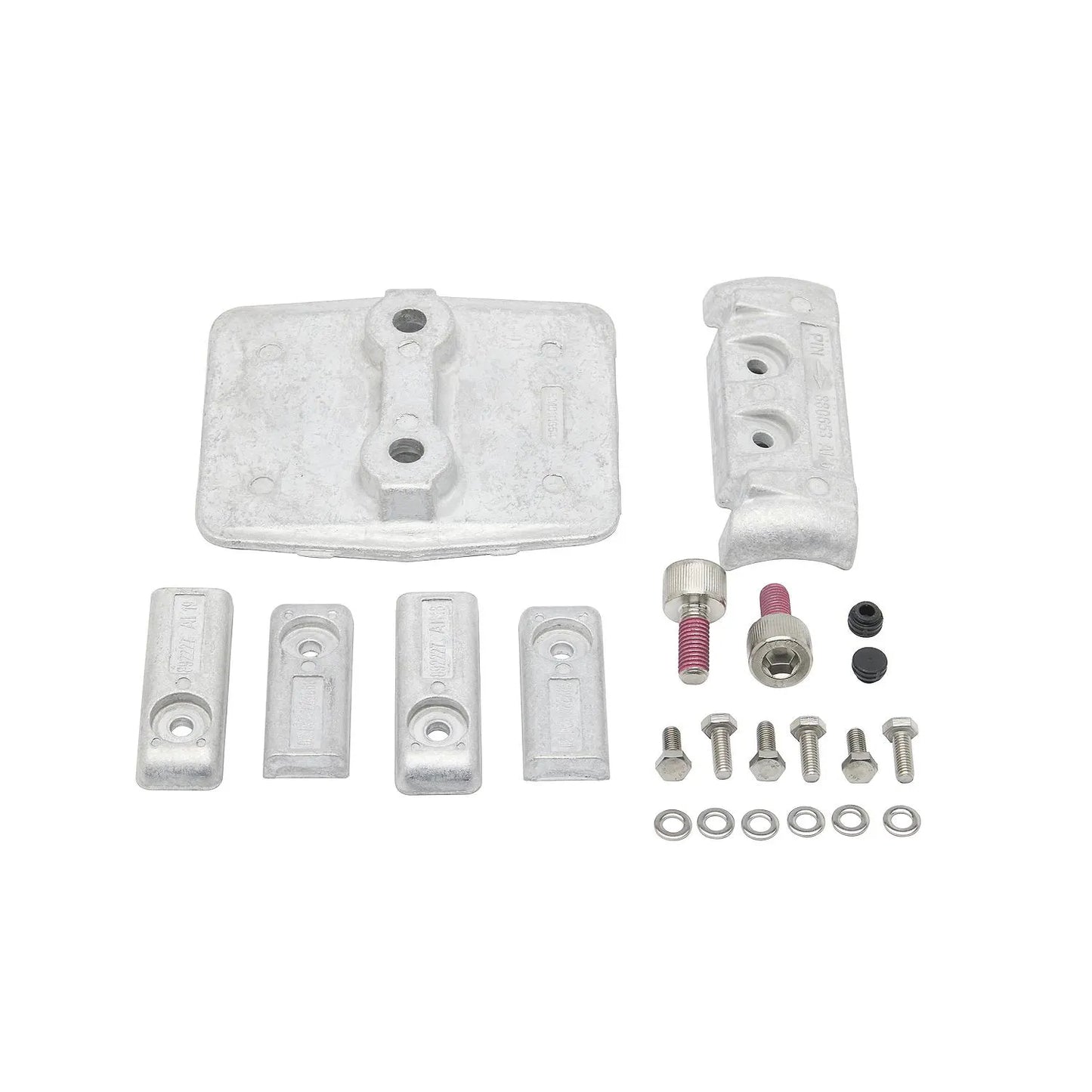 8M0205956 Quicksilver Aluminum Anode Kit for Mercury 4.6L V8 250-300hp Outboards