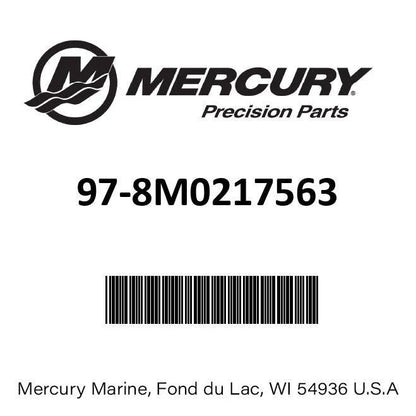 8M0001734 / 8M0217563 Aluminum Anode Kit for Power Trim Plate - Fits Mercury L6 SCI 350hp Verado and L6 350-425hp Verado, 350/400/425 V10 5.7L Verado and 300r/450r 4.6L V8 AMS Race