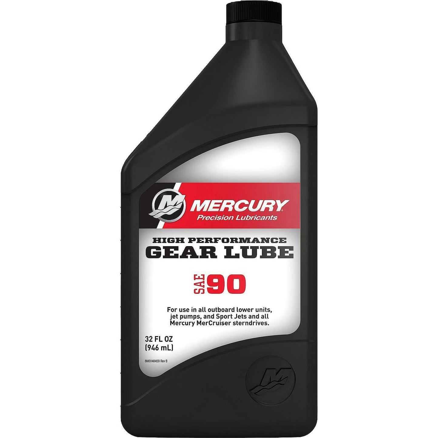 858064K01 / 8M0222063 SAE 90 Gear Lube, 1 Quart,