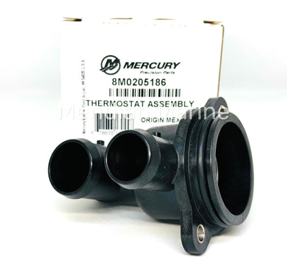 8M0228544 Thermostat Assembly Kit for Mercury 5.7L V10 350-400hp Verado and Mercury Racing 5.7L 400R Outboards