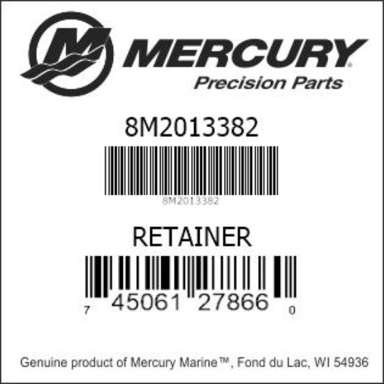 8M2013382 Retainer, Rear Bearing